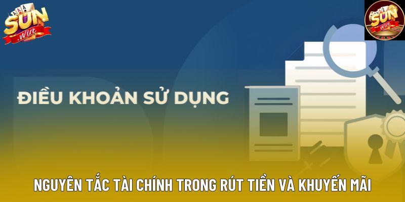 Nguyên tắc tài chính trong rút tiền và khuyến mãi Nguyên tắc tài chính trong rút tiền và khuyến mãi