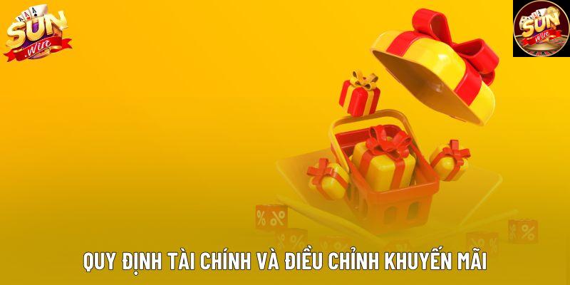 Quy định tài chính và điều chỉnh khuyến mãi